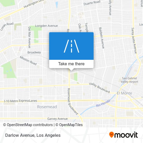 Mapa de Darlow Avenue
