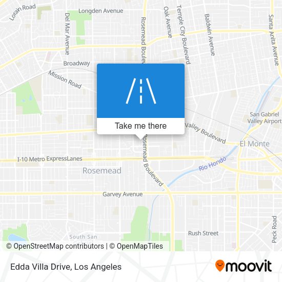 Mapa de Edda Villa Drive