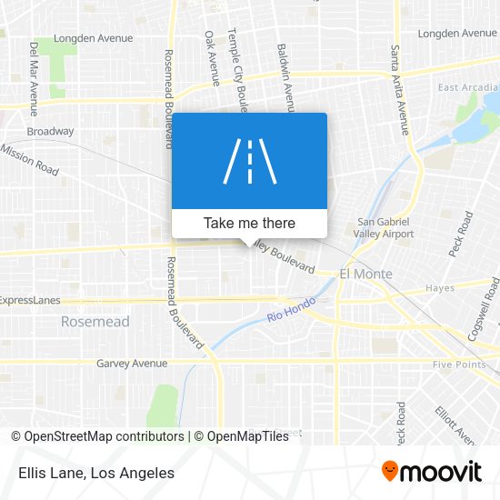 Mapa de Ellis Lane