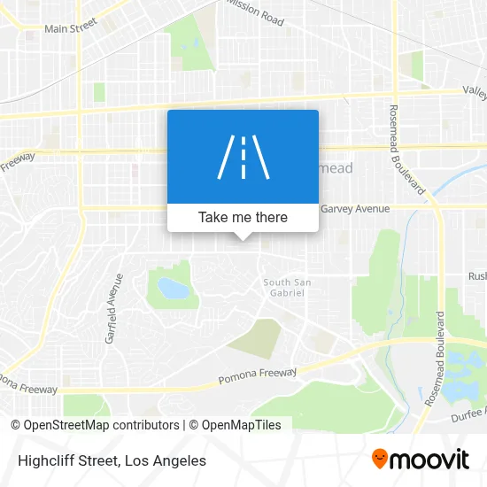 Highcliff Street map