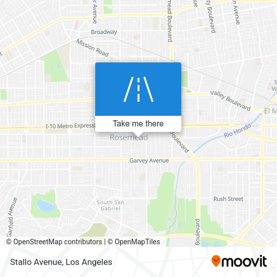 Mapa de Stallo Avenue