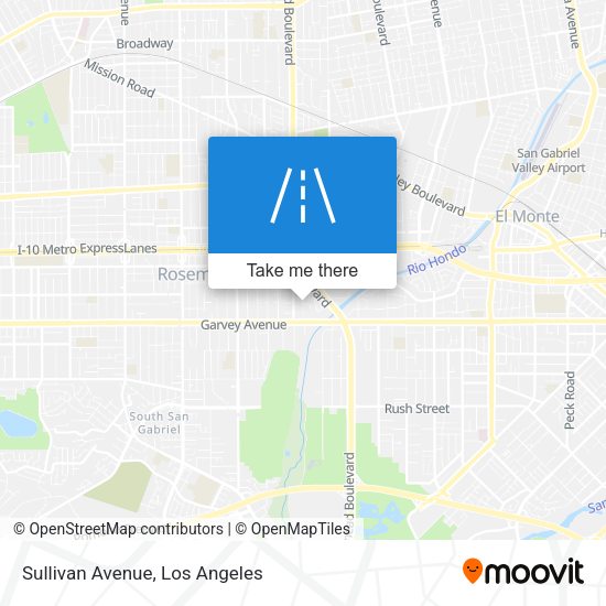 Mapa de Sullivan Avenue
