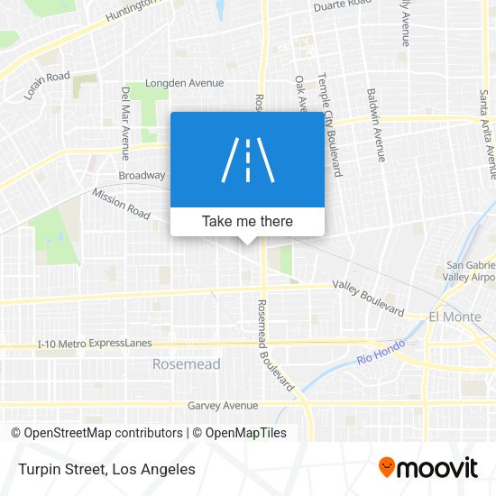 Mapa de Turpin Street
