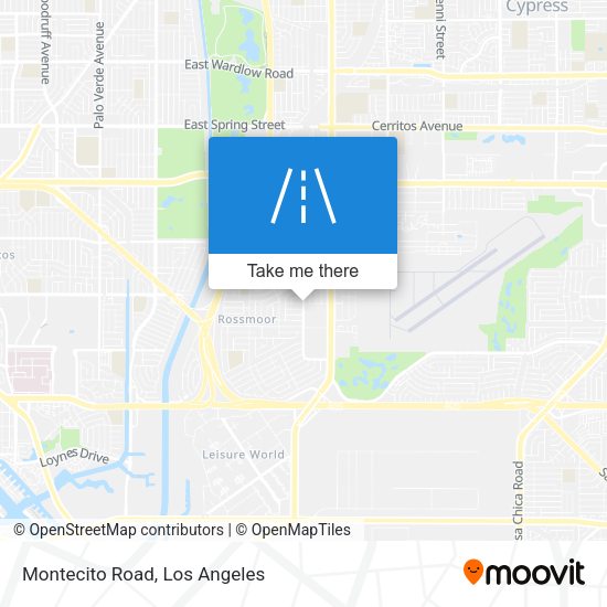 Mapa de Montecito Road