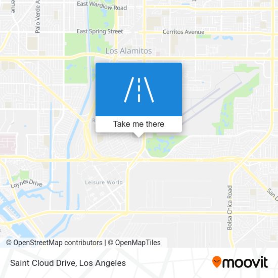 Mapa de Saint Cloud Drive