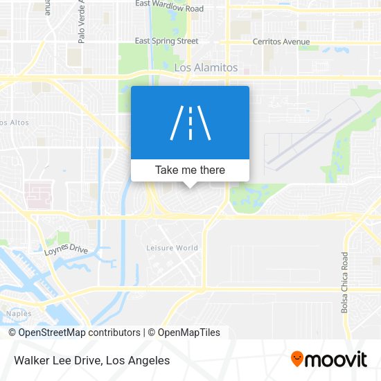 Walker Lee Drive map