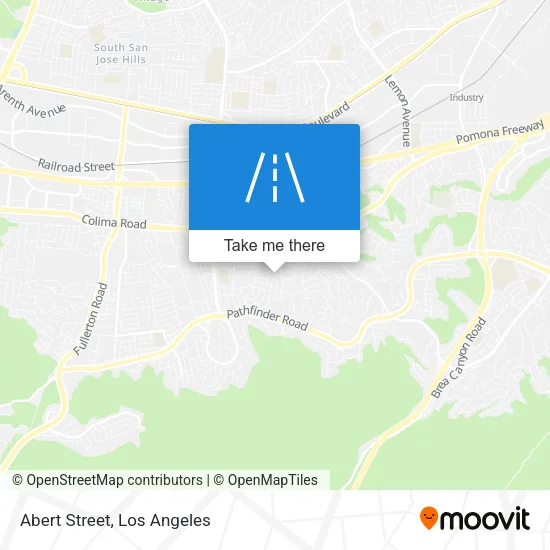 Mapa de Abert Street
