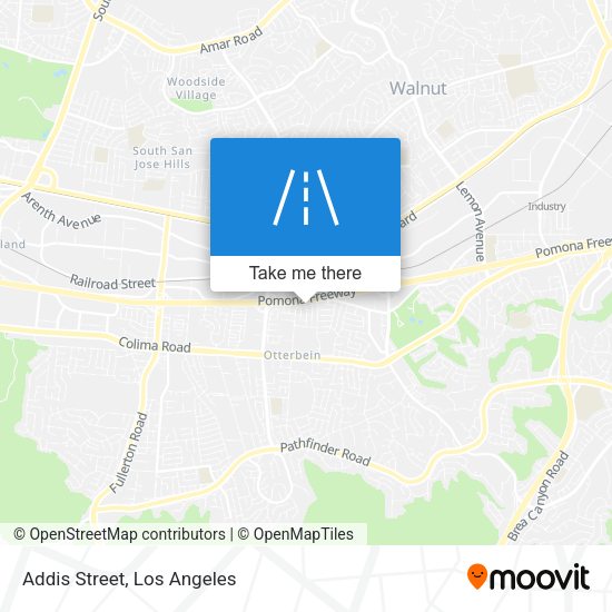 Mapa de Addis Street