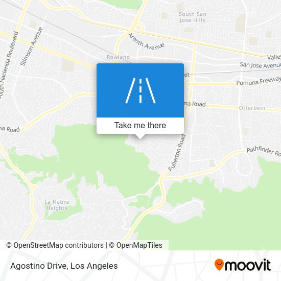 Agostino Drive map