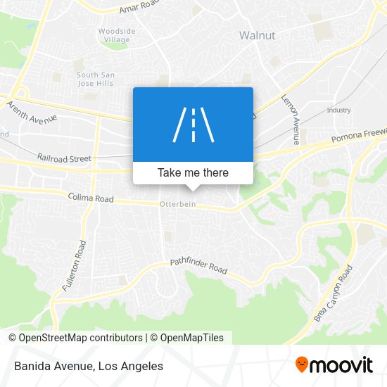 Mapa de Banida Avenue