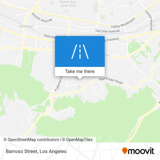 Mapa de Barroso Street