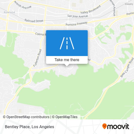 Mapa de Bentley Place