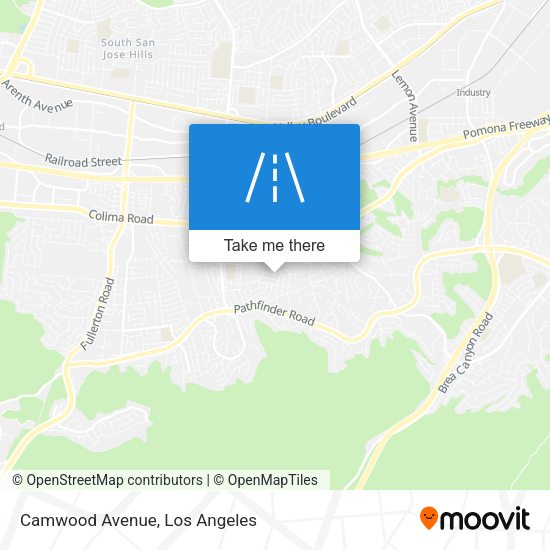 Mapa de Camwood Avenue