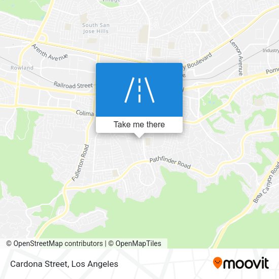 Mapa de Cardona Street