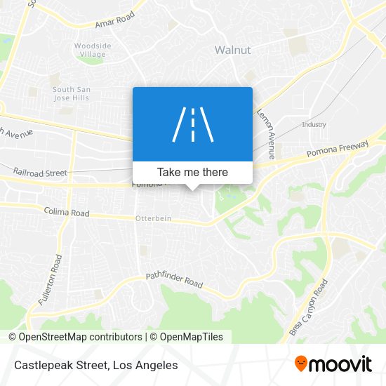 Castlepeak Street map