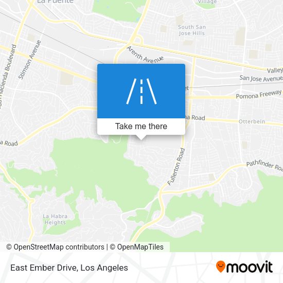 Mapa de East Ember Drive