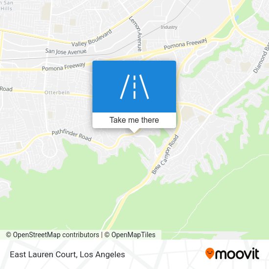 Mapa de East Lauren Court