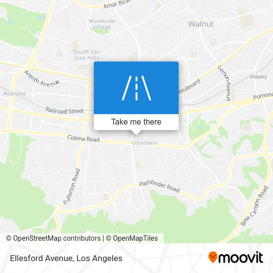 Ellesford Avenue map