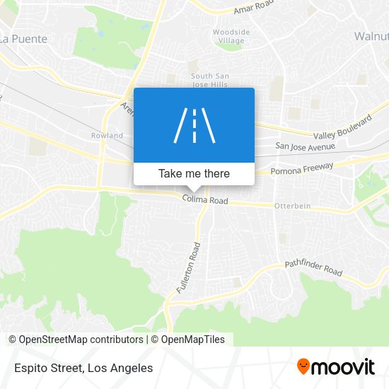 Mapa de Espito Street