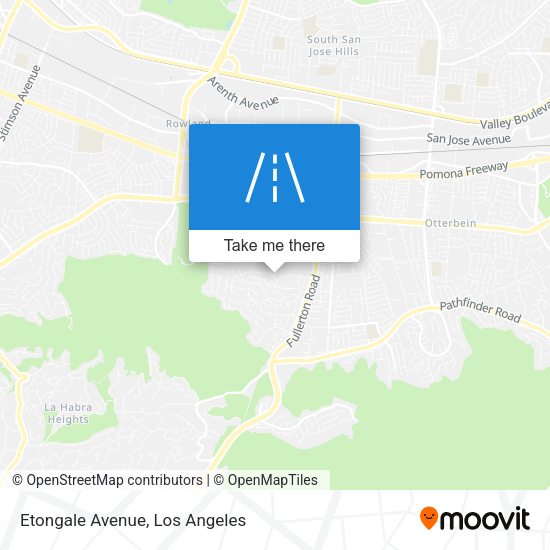 Mapa de Etongale Avenue