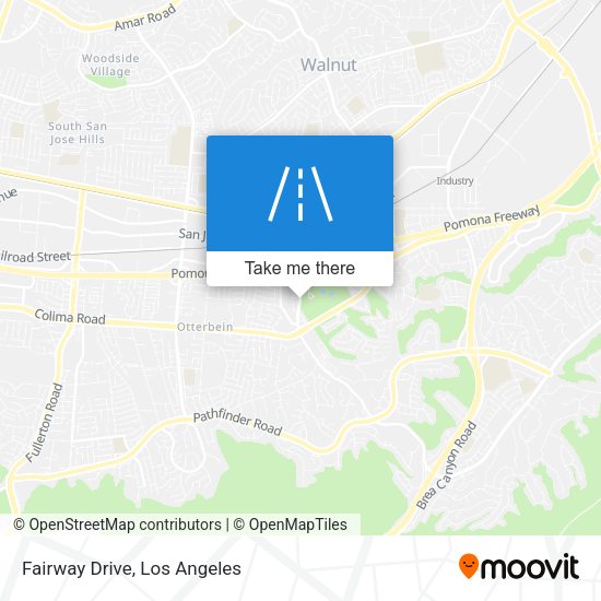 Mapa de Fairway Drive