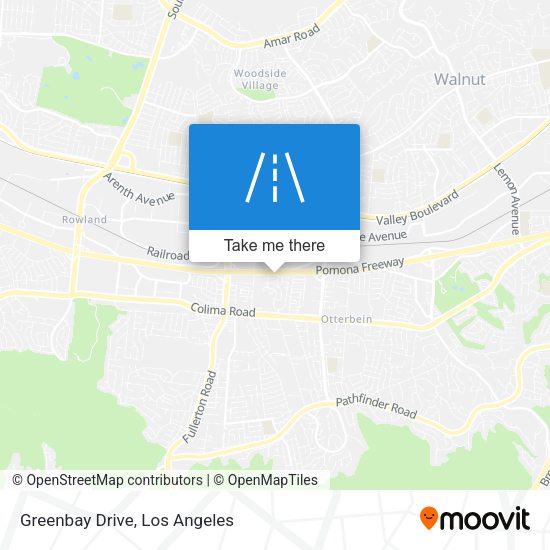 Mapa de Greenbay Drive