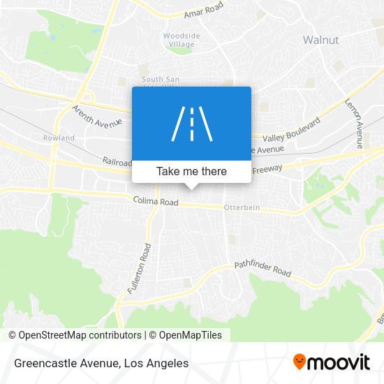 Mapa de Greencastle Avenue