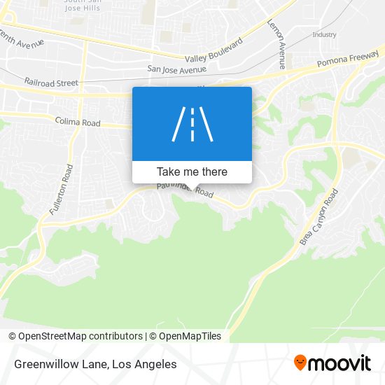 Greenwillow Lane map