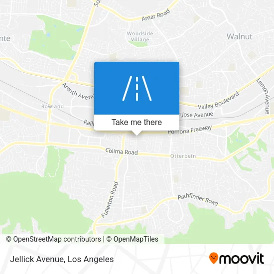 Jellick Avenue map