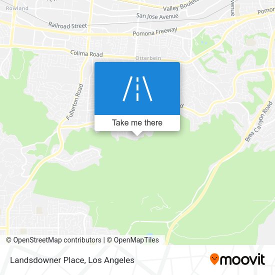 Landsdowner Place map