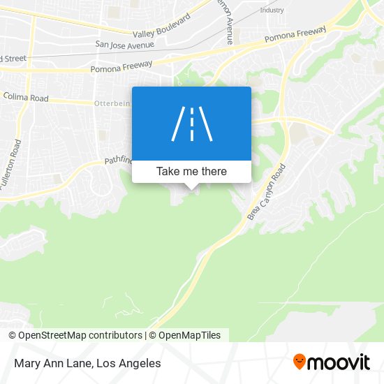 Mapa de Mary Ann Lane