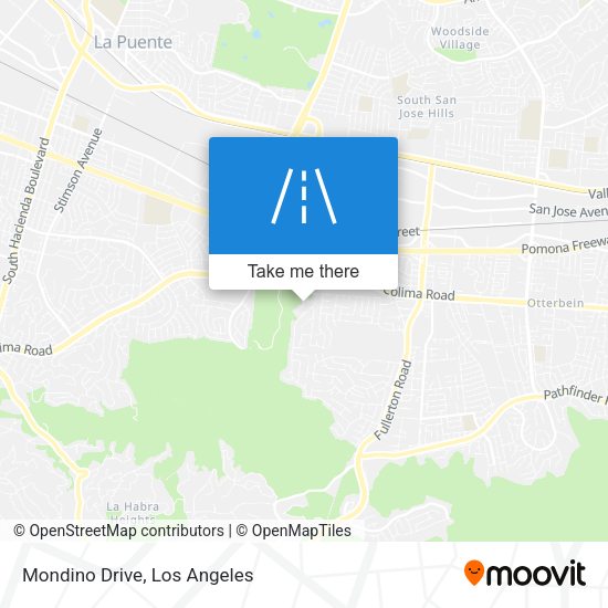 Mondino Drive map