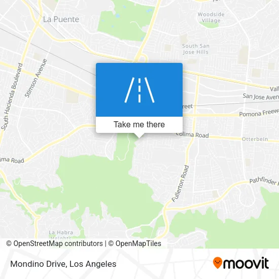Mondino Drive map