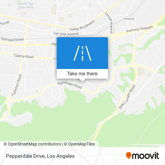 Mapa de Pepperdale Drive
