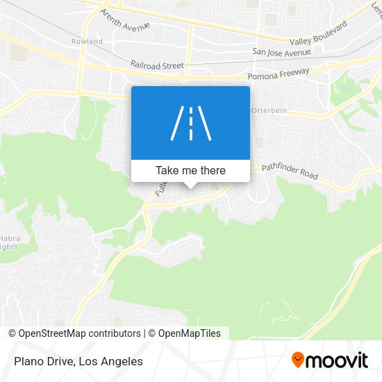 Mapa de Plano Drive