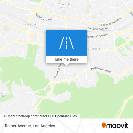 Rainer Avenue map