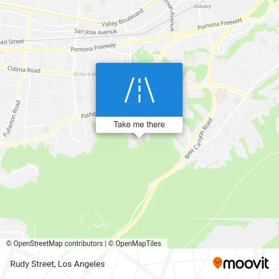 Rudy Street map