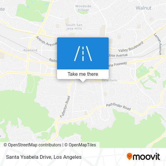 Mapa de Santa Ysabela Drive