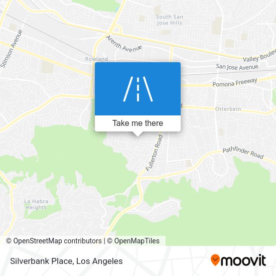 Mapa de Silverbank Place