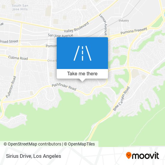 Mapa de Sirius Drive
