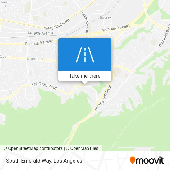 South Emerald Way map