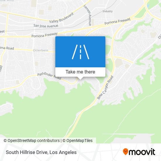 Mapa de South Hillrise Drive