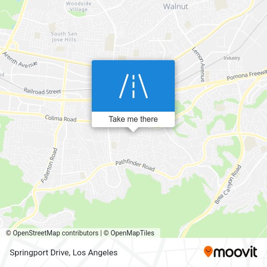 Mapa de Springport Drive