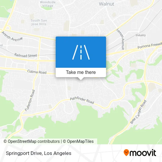 Mapa de Springport Drive