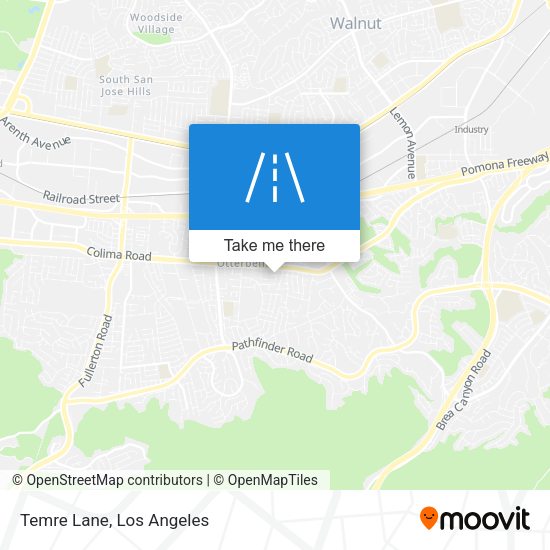 Mapa de Temre Lane