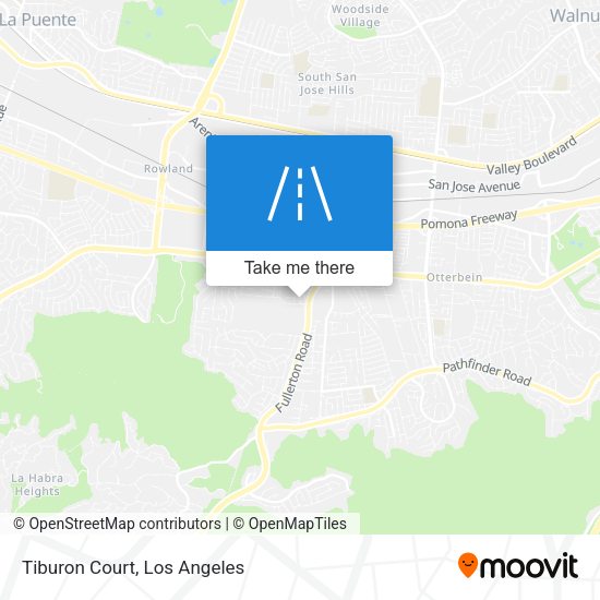 Mapa de Tiburon Court