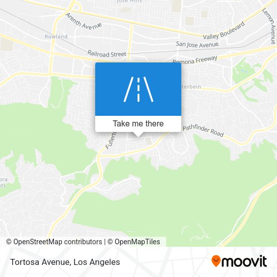Mapa de Tortosa Avenue