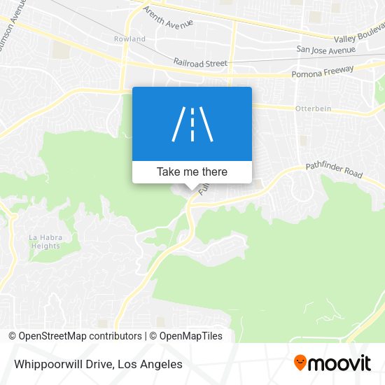 Whippoorwill Drive map