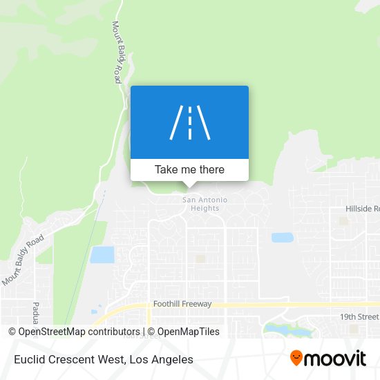 Euclid Crescent West map