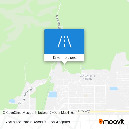 Mapa de North Mountain Avenue